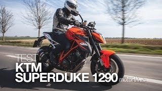 TEST  KTM SUPERDUKE 1290 roadster double jeu [upl. by Marjory939]