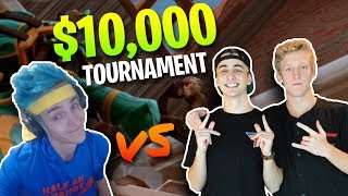 Ninja amp KingRichard vs FaZe Tfue amp Cloak  10000 Fortnite Tournament  20 Kill Gameplay [upl. by Lilybel465]