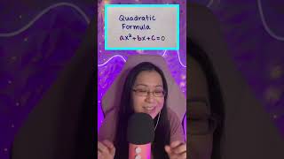 ASMR Math 1 Minute Flashcard ✏️ Algebra Quadratic Formula shorts asmr maths educationalasmr [upl. by Casady]