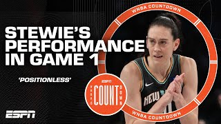 Breanna Stewart is the DEFINITION of positionless basketball  Chiney Ogwumike  WNBA Countdown [upl. by Rinna]