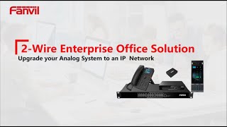 Fanvil 2Wire Enterprise Office Solution [upl. by Aube]