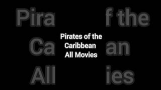 Pirates of the Caribbean All Parts youtubeshorts movie best [upl. by Allix]