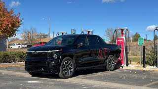 Heres How Far The Chevy Silverado EV RST Goes In Cold amp Windy Conditions At Highway Speeds [upl. by Atinrev118]