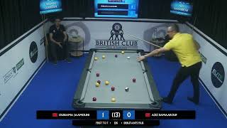 BRITISH DEBUTANTS PLUS Aziz Bamaarouf vs Oussama Jaamouni  FIRST ROUND  RACE TO 7 [upl. by Owiat74]