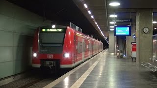 S8Messeverkehr am Flughafen Hannover  13112015 [upl. by Reivazx636]