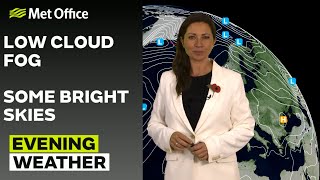 051124 – Mainly cloudy and some drizzle – Evening Weather Forecast UK – Met Office Weather [upl. by Aira]