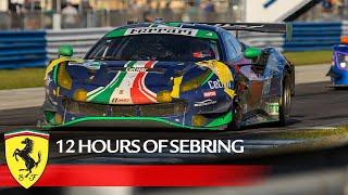 Ferrari Competizioni GT  IMSA  Weekend Highlights 12h Sebring [upl. by Dewhurst]