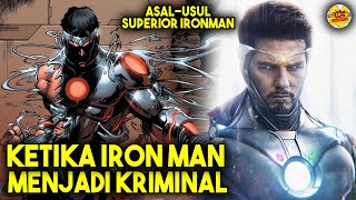 KETIKA TONY STARK JADI VILLAIN SUPER CERDAS   ALUR CERITA COMIC SUPERIOR IRON MAN [upl. by Andromache640]