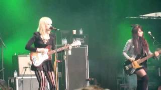 Dum Dum Girls  Heartbeat Take It Away  Live At Rock Herk 14072012 [upl. by Aisercal]