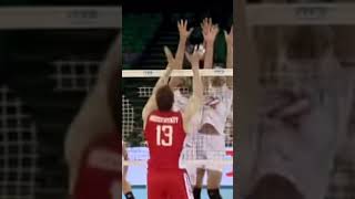 Dmitriy Muserskiy STANDING JOUST OLYMPIC RUSSIA MENS VOLLEYBALL TEAM [upl. by Ammann213]