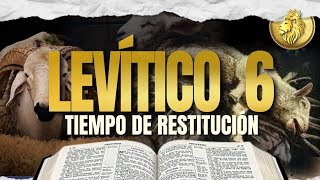 EXPLICACIÓN LEVÍTICO 6 biblia [upl. by Aelber]