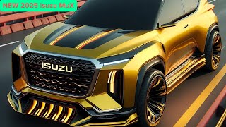 2025 Isuzu MuX Review  Is This the Ultimate SUV [upl. by Naasah]