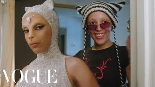 Doja Cat Gets Ready for the Met Gala  Vogue [upl. by Refenej568]