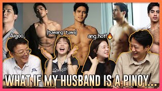 🇰🇷 KOREAN FAMILY PICKS MY PINOY HUSBAND  🇵🇭 Filipino Hotties and Artista RANKING  DASURI CHOI [upl. by Whitney]