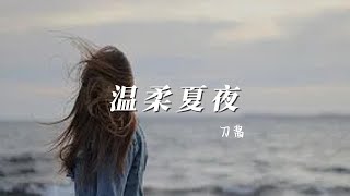 温柔夏夜  刀酱「我凝望着你 微醺酒窝，流星在划过，月光在洒落 」 [upl. by Blondy430]