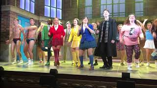 Heathers The Musical UK Tour Curtain CallSheffield 150921 [upl. by Ardeed]