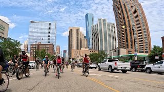 Streets Calling Bike Club Chicago Juneteenth Ride 61924 4K [upl. by Linn]