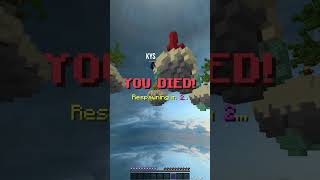 this made him rage quit lol shorts minemen minecraft [upl. by Jez]