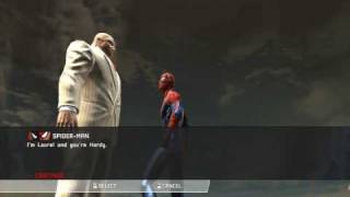 Spiderman Web Of Shadows Kingpin Chat [upl. by Aselehc]