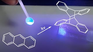 Anthracene Photodimer Synthesis [upl. by Aikkan]