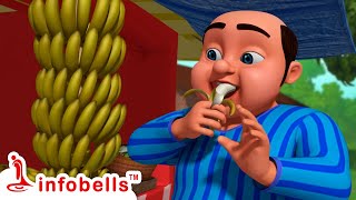 Lalaji ne kela khaya and much more  Hindi Rhymes for Children  Infobells [upl. by Danya]