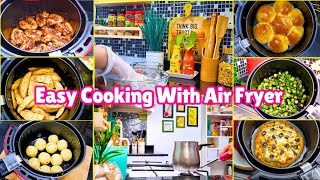 My Daily Cooking in Air Fryer  Easy Air Fryer Recipes  Easy Cooking With AirFryer ghazalinmuscat [upl. by Nahrut261]