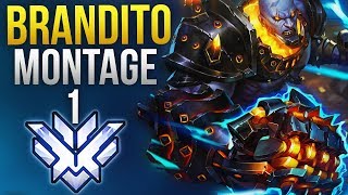 Brandito  1 NA DOOMFIST GOD MONTAGE  Overwatch Montage [upl. by Eryn]