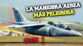 Vuelos rasantes I La ARRIESGADA y DESAFIANTE maniobra de pilotos argentinos [upl. by Amsaj]