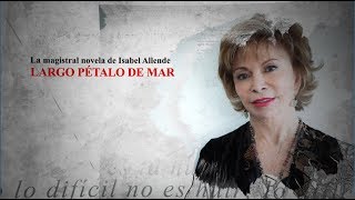 Booktrailer quotLargo pétalo de marquot de Isabel Allende [upl. by Harlin]