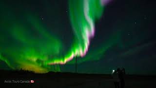 Best October 5 2022 Yellowknife Northern Lights Searching Experience [upl. by Chloe]