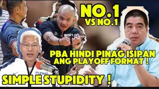 Coach Yeng Guiao hindi nagustuhan ang naging playoff format ng PBA Governors Cup [upl. by Gosnell]