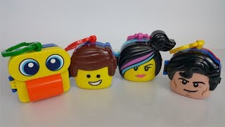 1 Zabawki z zestawów Happy Meal McDonalds The LEGO Movie 2  RAFI BRICKS [upl. by Cranford515]