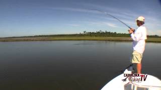 Carolina Fishing TV  Season212  Topsail Island Redfish [upl. by Bilicki]