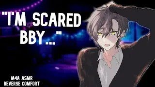 ASMR Your Boyfriend is Scared of the Dark Reverse Comfort M4A Cuddles Sleep Aid [upl. by Anin]