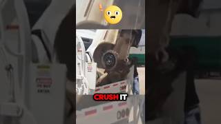 The Insane😈Power of Garbage Trucks🚛 [upl. by Ayortal]