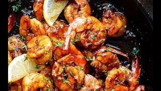 Browned Butter Honey Garlic Shrimp [upl. by Horace]