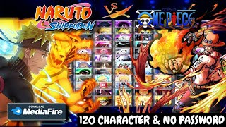 NARUTO X ONE PIECE  120 CHARACTER  Mugen Android Offline [upl. by Alonzo]