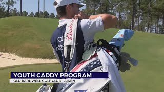 New golf club launches youth caddie program for students to earn college scholarship [upl. by Netsrijk43]