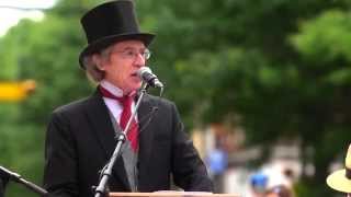 Brian Porter Reenacting Sir John A Macdonald — Canada Day Picton 2015 [upl. by Riesman]