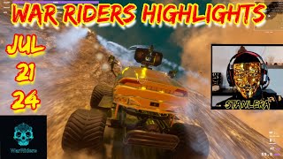 WAR RIDERS  Stanlera Highlights  Jul 21 24 [upl. by Durware904]