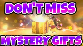 Dont Miss These EXPIRING Pokemon Scarlet amp Violet Mystery Gifts [upl. by Atikehs790]