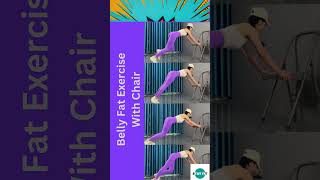 Belly Fat Exercise With Chair [upl. by Edals]