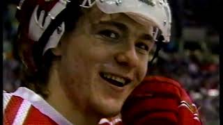 January 2 1991 World Junior Hockey Championships Canada Czechoslovakia Part 1 Saskatoon Saskatchewan [upl. by Eibor]