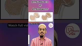 Osteomalacia vs osteoporosis  Difference between osteomalacia amp osteoporosis shorts [upl. by Ettennor973]