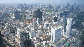 King Power Mahanakhon View from the top [upl. by Melborn121]