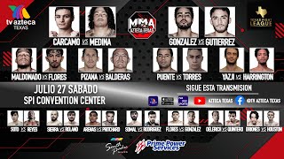 EN VIVO desde South Padre Island  MMA AZTECA TEXAS en plataformas digitales de Tv Azteca Texas [upl. by Akilak530]