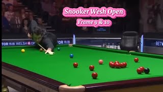 Snooker Welsh Open Ronnie O’Sullivan Vs Neil Robertson  frame 9 amp 10 [upl. by Phio]