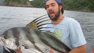 Pêche au Rooster Fish  Playa Del Coco Costa Rica  Juillet 2011 [upl. by Arde]