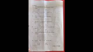 10th class sa1 maths question paper [upl. by Ferne355]