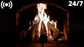 Christmas Fireplace Sounds  Burning Logs amp Crackling FIRE SOUNDS for Sleep amp Relaxing  XMAS 2024 [upl. by Gunthar]